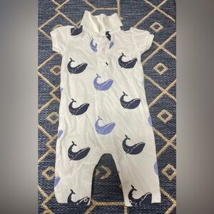 Monica & Andy organic cotton 3-6 month boys romper